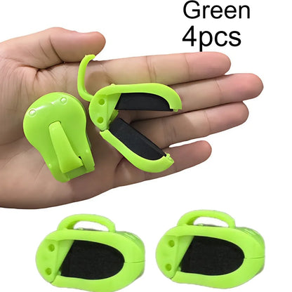 4Pcs/Set Universal Fishing Rod Clip Quick-Attach Fishing Rod Holder Fishing Equipment Fishing Tools Outdoor Fishing Accessories